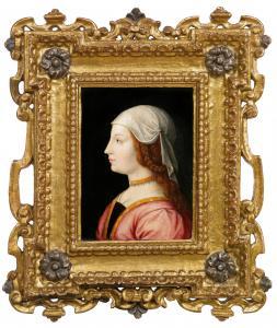 PESENTI Francesco 1519-1563,Portrait of a lady seen in profile,Palais Dorotheum AT 2015-04-21
