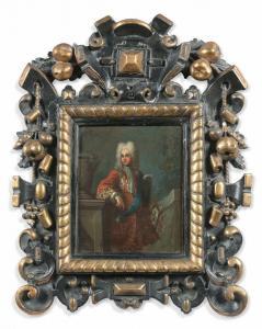 PESNE Antoine 1683-1757,Portrait d'homme accoudé sur un entablement de pierre,Daguerre FR 2025-03-28