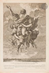 PESNE Jean 1623-1700,Le Ravissement de saint Pierre,Ader FR 2023-03-03