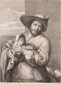 PESNE Jean 1623-1700,Retrato de François Langlois,1645,Veritas Leiloes PT 2023-07-19