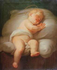 PESZKA Józef 1767-1831,Święty Jan Chrzciciel - jako śpiące dziecko,Rempex PL 2012-08-29