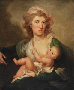 PESZKA Józef 1767-1831,Matka z dzieckiem,Rempex PL 2010-04-21