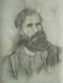 PESZKOWSKI Ludwik,Portret mężczyzny z brodą,1861,Rynek Sztuki PL 2007-04-22