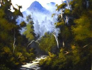 Peter Frank,Landscape with Stream,Theodore Bruce AU 2018-03-04