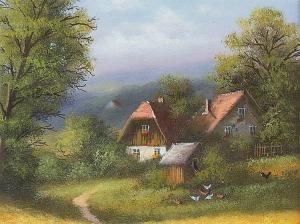 PETER Paul 1951,Farmhouse with Cornfield,2016,Auctionata DE 2016-05-04