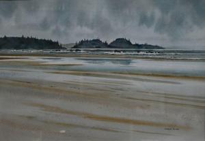 PETERS Gordon 1920-2014,Low Tide Pacific Rim BC,Andrew Smith and Son GB 2021-10-13