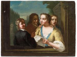 PETERS Jean Antoine 1725-1795,Scena di concerto,Wannenes Art Auctions IT 2016-06-01