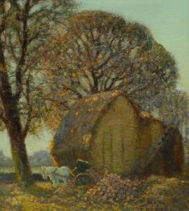 PETERS Thomas 1863-1939,Gathering the Harvest,1917,Bamfords Auctioneers and Valuers GB 2019-01-23