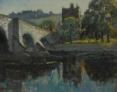 PETERS Thomas 1863-1939,Old Stirling Bridge,1922,Bamfords Auctioneers and Valuers GB 2019-01-23