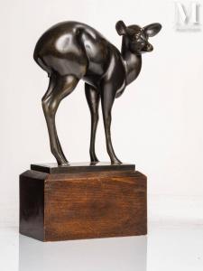 PETERSEN Armand 1891-1969,Antilope dos rond,1930,Millon & Associés FR 2023-03-23