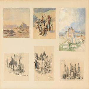 PETERSEN Carl 1866-1930,Views Southern Europe and North Africa,Bruun Rasmussen DK 2015-06-01