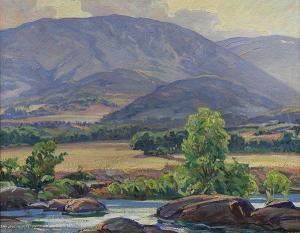 PETERSEN Einar Cortsen 1885-1986,California Landscape,Clars Auction Gallery US 2015-10-18