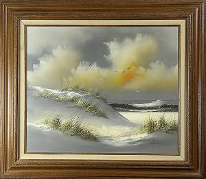 PETERSEN Einar Cortsen 1885-1986,Dunes,Clars Auction Gallery US 2015-03-21