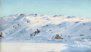 PETERSEN Emanuel A 1894-1948,Coastal view from Ilulissat,Bruun Rasmussen DK 2024-03-25