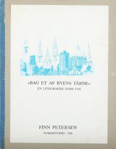 PETERSEN Finn Naur 1954,Bag et af byens tårne,Bruun Rasmussen DK 2023-05-30