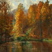 PETERSEN Hans Gyde 1862-1943,An autumn forest,Bruun Rasmussen DK 2010-10-25