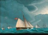 PETERSEN Jacob 1774-1855,A group of Danish cutters including the Camilla ra,Christie's GB 2000-05-11