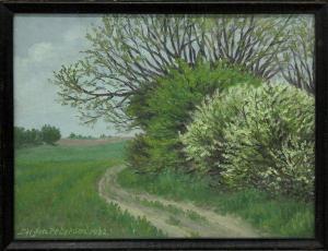 PETERSEN Jorgen,Path Through Field,1932,Clars Auction Gallery US 2009-07-11