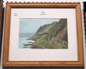 PETERSEN Martin 1870-1943,Carsaig Headland, Mull,Tooveys Auction GB 2017-07-12