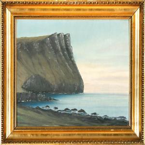 PETERSEN S,Scenery from the Faroe Islands,1925,Bruun Rasmussen DK 2008-06-30