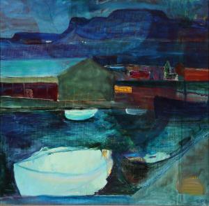 Petersen Sigmund 1904-1975,Scenery from Faroe Island,Bruun Rasmussen DK 2023-02-21