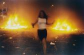 Petersen Vinca 1973,Riot Girl (Kierra running past burning cars, short,Sotheby's GB 2006-06-20