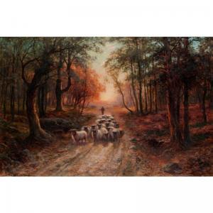PETERSHAM John 1900-1900,SHEEP ON A WOODLAND PATH,Sotheby's GB 2005-01-19