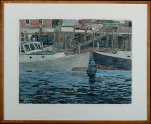 PETERSON HARVEY 1900,Lobster Coop,20th Century,Barridoff Auctions US 2020-10-17