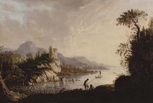 PETHER Abraham 1756-1812,River landscape with fishermen in the foreground, ,Christie's GB 2006-09-17