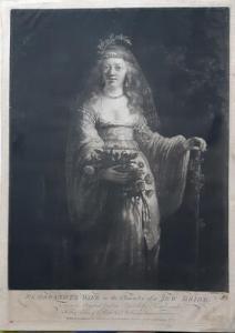 PETHER William 1738-1821,Rembrandt's wife in character as a jewish bride,Bruun Rasmussen 2019-01-12