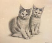 PETHERICK R.H,Two Kittens,Bamfords Auctioneers and Valuers GB 2023-02-08