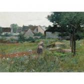 PETILLION Jules 1845-1899,the poppy field,1890,Sotheby's GB 2004-10-13