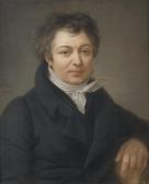 PETIT DE VILLENEUVE Claude Fr 1760-1824,Portrait of a man, bust-length,1817,Christie's GB 2008-12-02