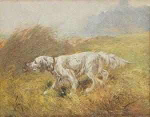 PETIT Eugene 1839-1886,Laverack Setter in a Landscape,Bonhams GB 2023-11-08