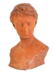 PETIT Georges 1879-1959,Buste de jeune femme,1916,Millon & Associés FR 2021-06-20
