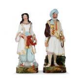PETIT Jacob Petit 1796-1868,couple de Grecs en costume traditionnel,19th century,Tajan FR 2021-07-01