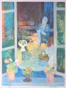 PETIT Jacques 1925-2019,Window View,Gray's Auctioneers US 2014-03-19