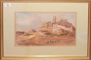 PETIT John Louis 1801-1868,Acropolis, Athens,1865,Keys GB 2020-08-28