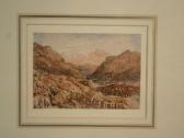 PETIT John Louis 1801-1868,Welsh landscape near Barmouth,Rogers Jones & Co GB 2009-06-30