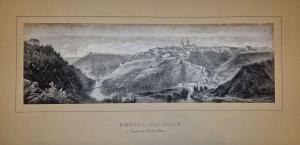 PETIT Victor Jean Baptiste 1817-1870,Panorama de la ville d'Avallon (vue prise du parc,Eric Caudron 2024-04-03