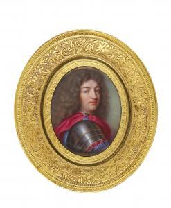 PETITOT Jean II 1653-1699,Portrait of a nobleman,1694,Sotheby's GB 2020-12-04