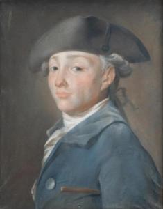 PETITOT Joseph 1771-1844,Portrait d'un gentilhomme (au bicorne),1794,Dogny Auction CH 2020-11-24