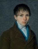 PETITOT Pierre 1760-1840,Portrait d'un jeune homme en buste,1812,Tajan FR 2010-11-26