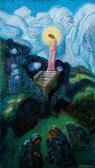 PETKOVICH Nicholas 1893-1952,Christ in the Garden of Gethsemane,Jackson's US 2013-11-19