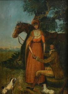 PETRIE George 1790-1866,The Proposal,Morgan O'Driscoll IE 2019-05-20