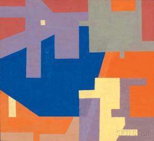 PETRIK Rudolf 1922-1992,Abstract Composition,Skinner US 2017-05-19