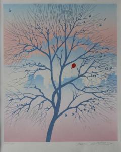 PETROVIC Stevan 1900,Le ballon rouge derrière l'arbre,Ruellan FR 2016-04-23