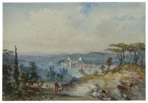 Petrozzi Count Amadeo,View over the Bosphorus showing the Fortress of Ru,Christie's 2023-12-14