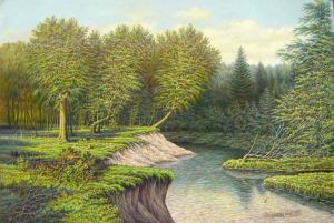 PETRUSENIA,"corso d'acqua nel bosco",1997,Peter Gallery IT 2011-05-03