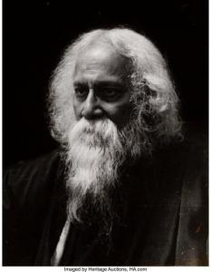 PETRUSOV Georgii 1903-1971,Portrait of Rabindranath Tagore,1927,Heritage US 2021-08-11